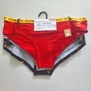 NWT Harry Potter Wizarding World Underwear Hipster Gryffindor 3 Pairs XL XXL